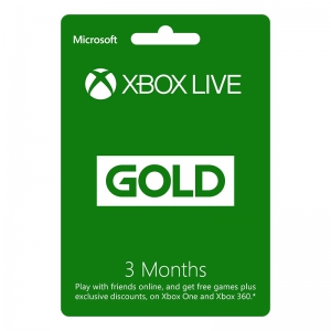 Xbox Live Gold 3 Months Subscription