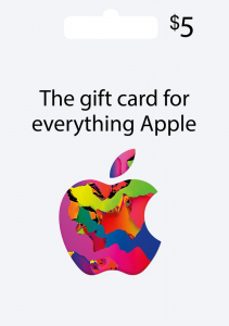 Apple Gift Card $5 (US)