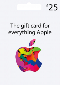 Apple Gift Cards &pound;25 (UK)