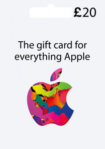 Apple Gift Cards &pound;20 (UK)