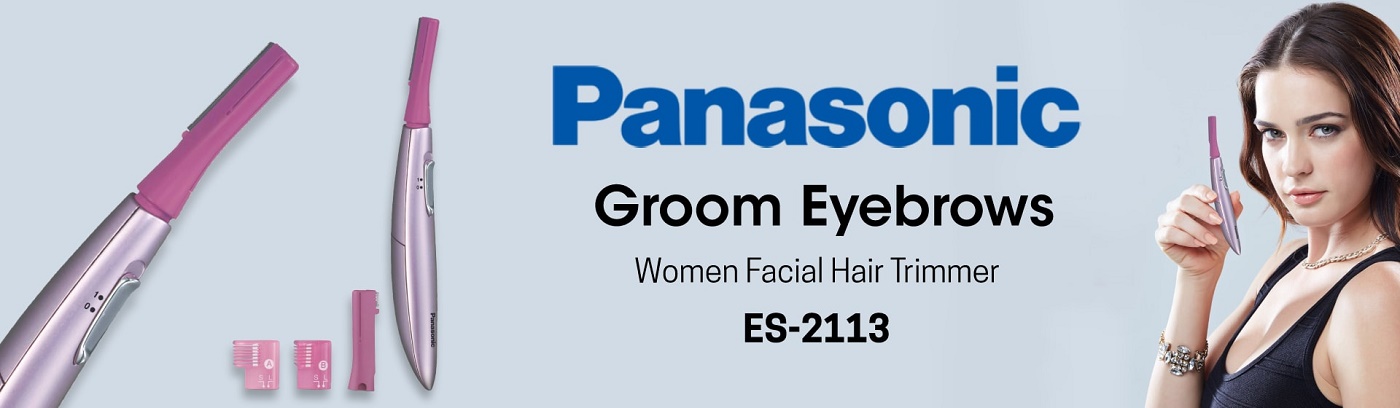 Panasonic Ladies Facial Hair Trimmer Es 2113 Buy Online Ubuy