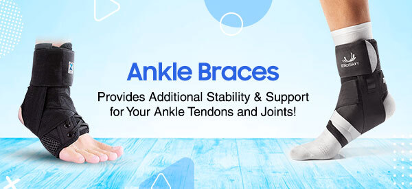 Ankle Braces Provides Additional Stability & Support for Your Ankle Tendons and Joints!