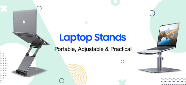 Laptop Stands Portable, Adjustable & Practical