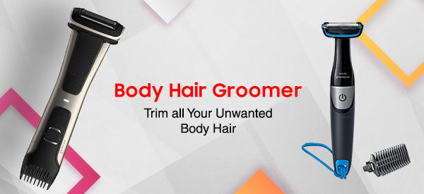 Body Hair Groomer - Trim all Your Unwanted Body Hair