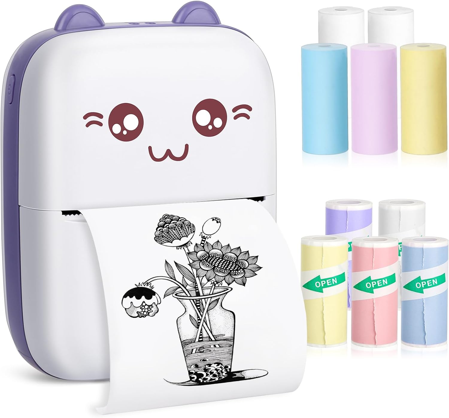 Mini Pocket Bluetooth Printer